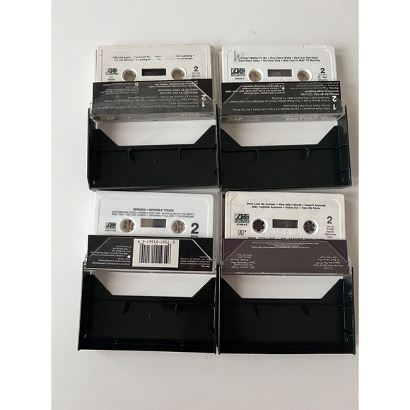 Phil Collins Genesis Cassettes Invisible Touch No Jacket Hello Going Face Value - Picture 5 of 5